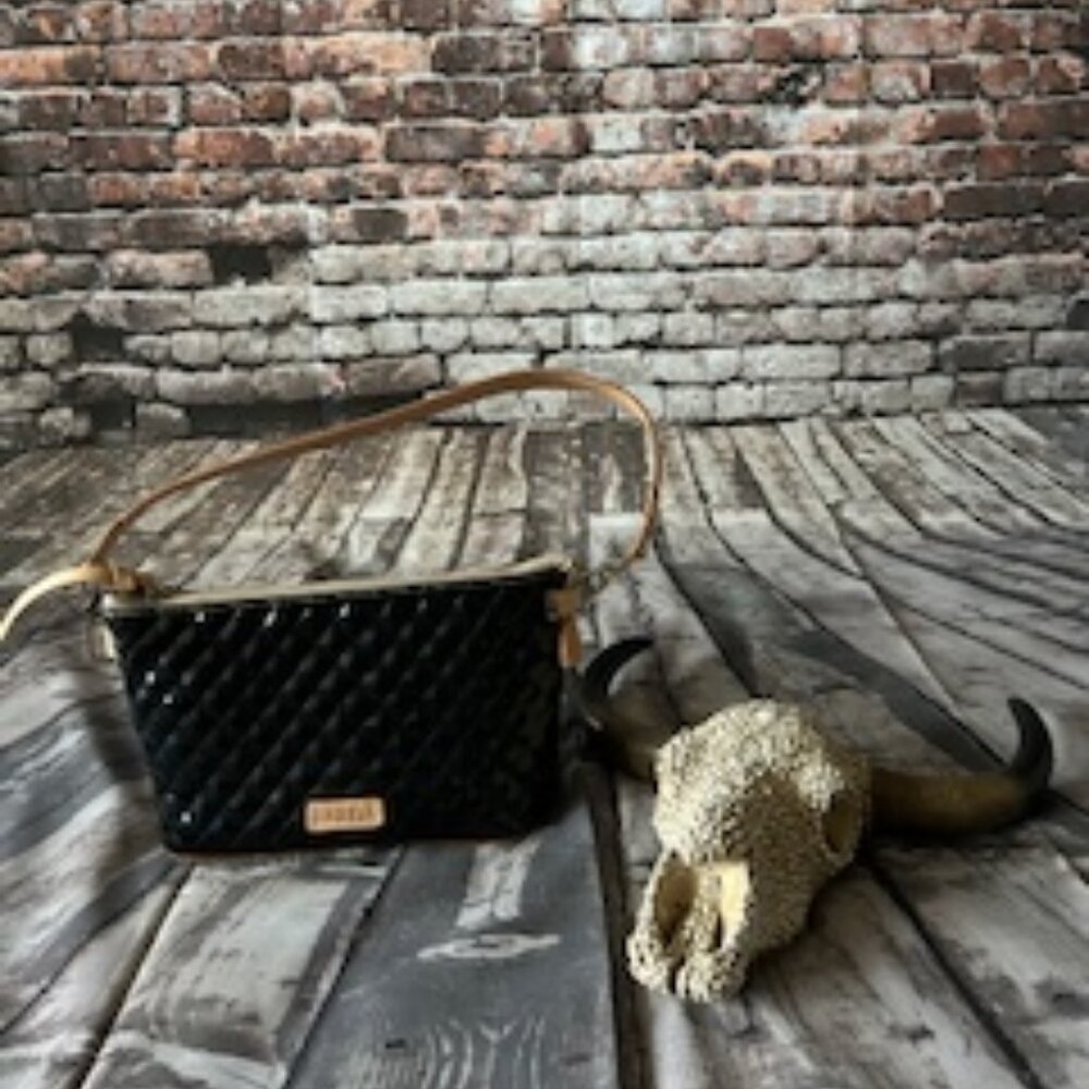 Consuela Jax Your Way black quilted bag.  Like new.  No signs of wear!